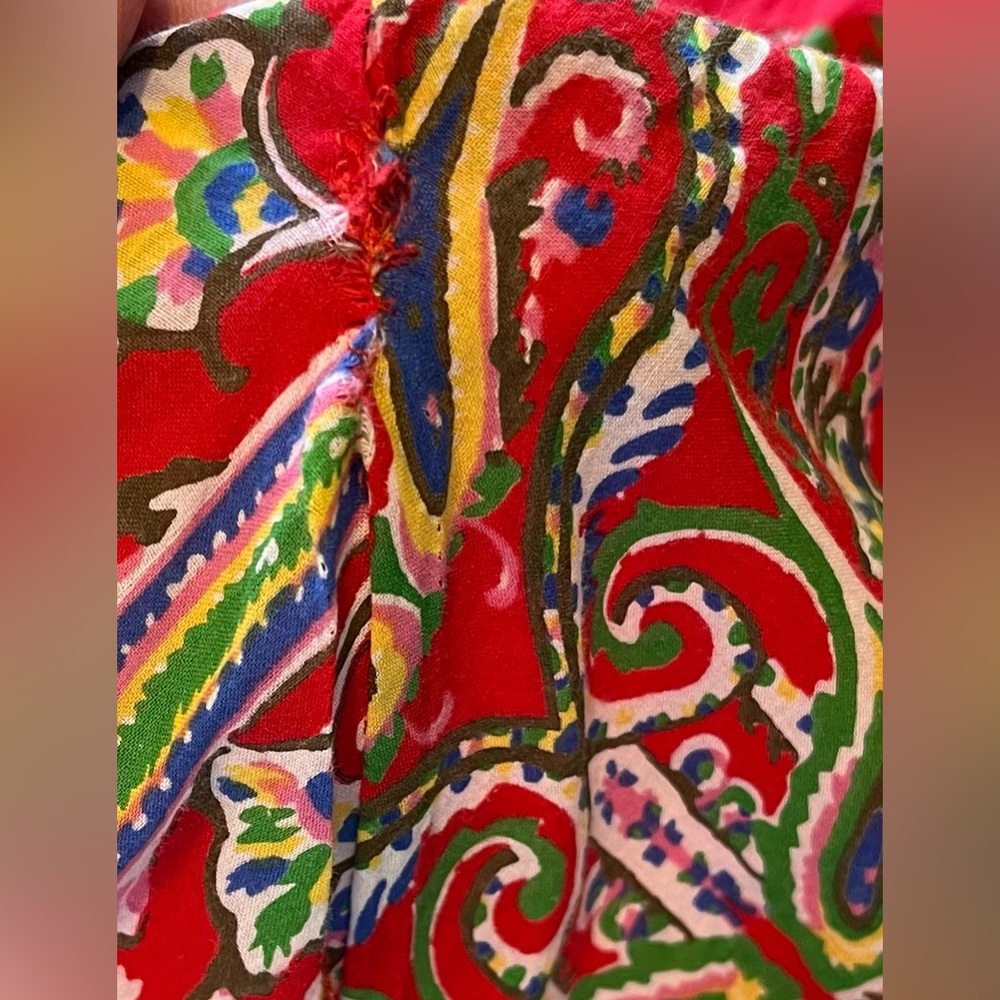 Ralph Lauren Tiered Paisley Print Maxi Skirt Size XS - Picture 8 of 8